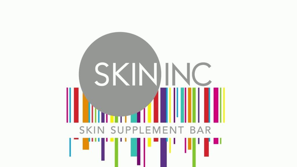Skin Inc logo highlighting product development, and business development for North America.